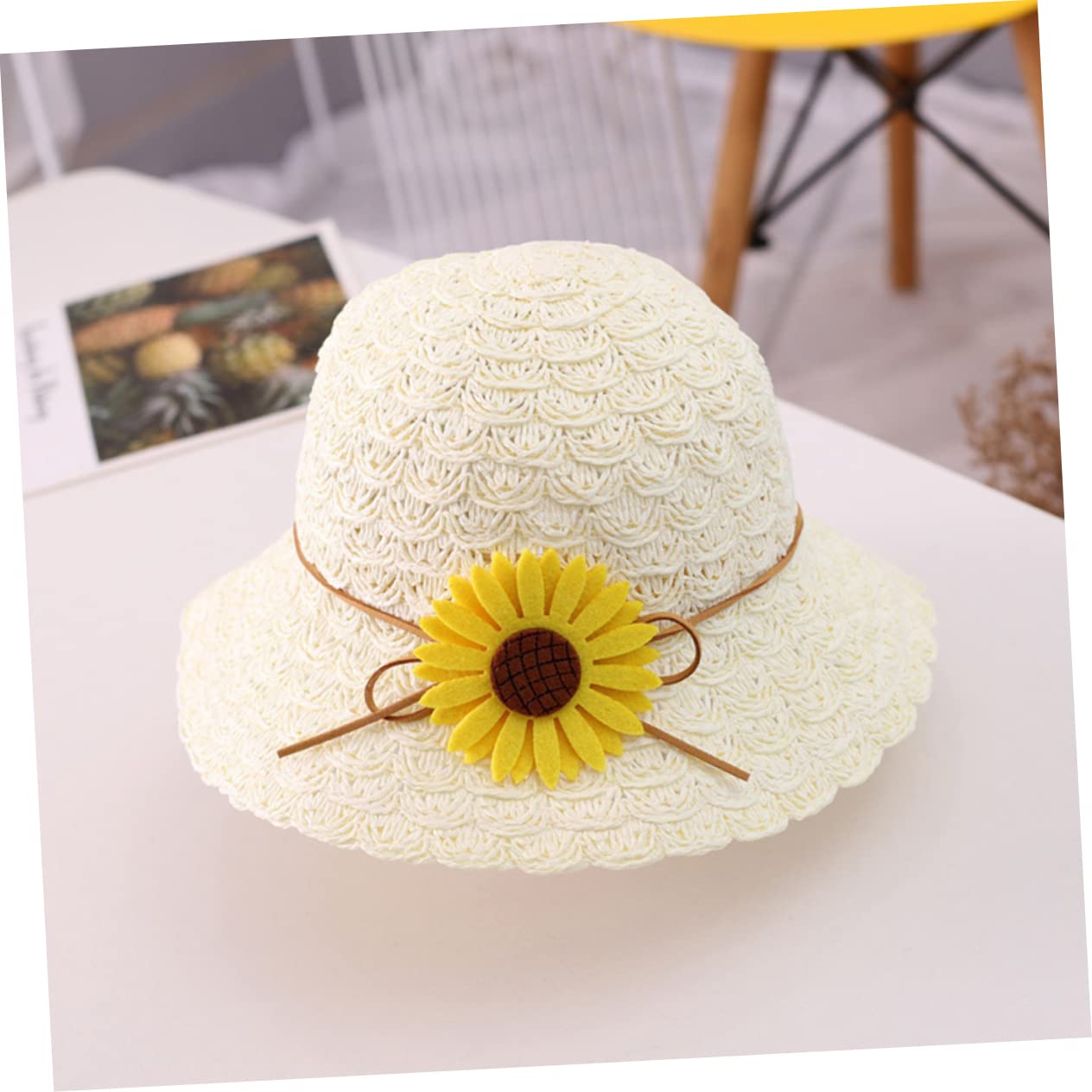 Sombrero de Sol Infantil con Protección UV y Bolso de Playa Sombrero de para Diseño y Transpirable para Verano y Actividades al Aire