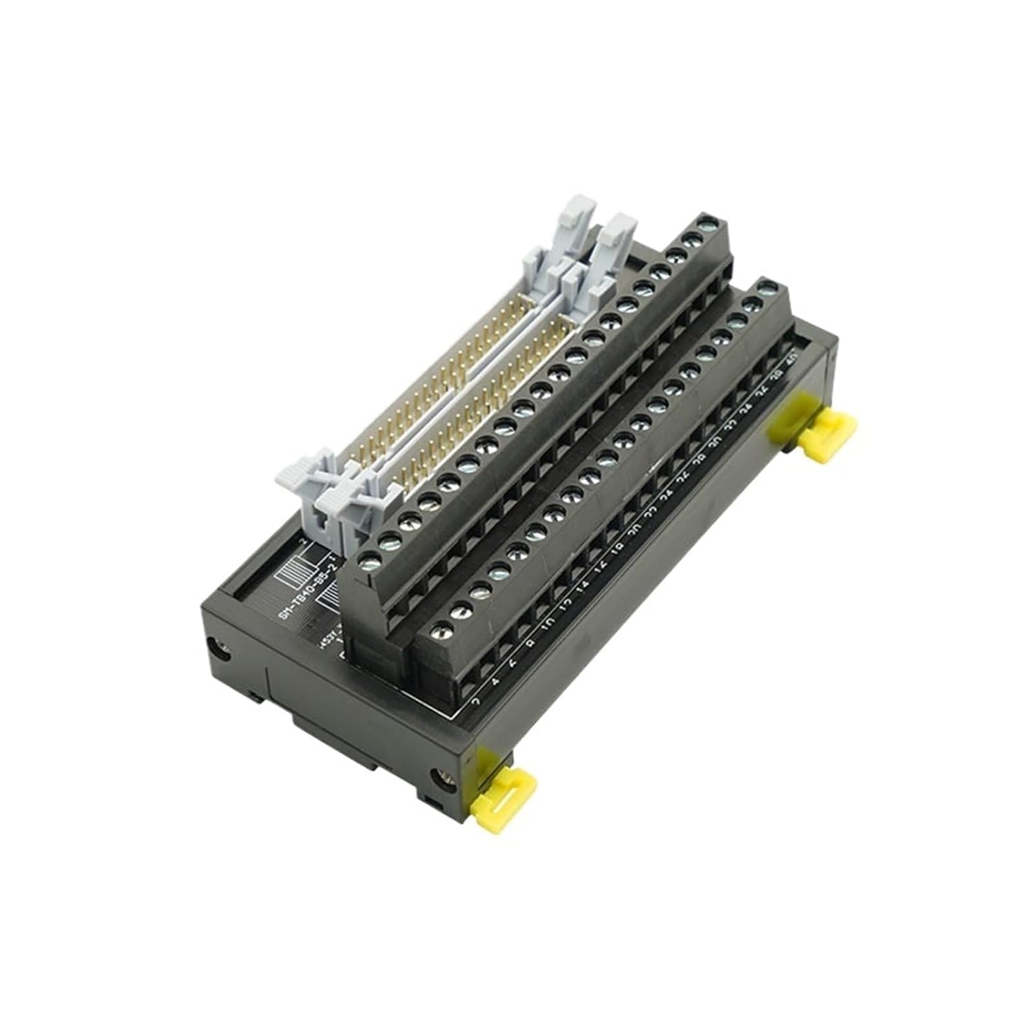 Screw Type Bullhorn IDC Terminal Block SM-TB40 pole-B5-2L Adapter Plate Two Rows