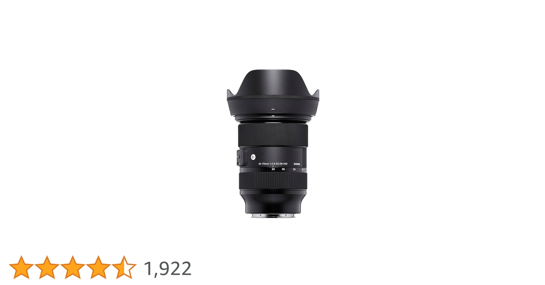 Sigma 24-70mm f/2.8 DG DN Full Frame Lens for Sony E Mount Mirror