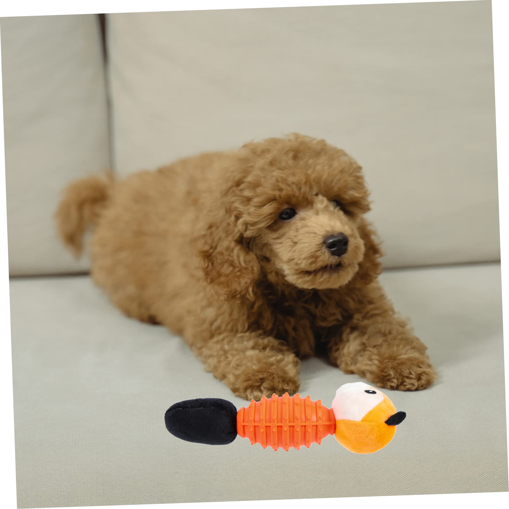Kisangel 4piezas Juguete Interactivo para Perros Peluche Chirriante De Molar y Diseño De Juguete para Mascotas De Alta Durabilidad y Entretenimiento para Perros Pequeños y Medianos