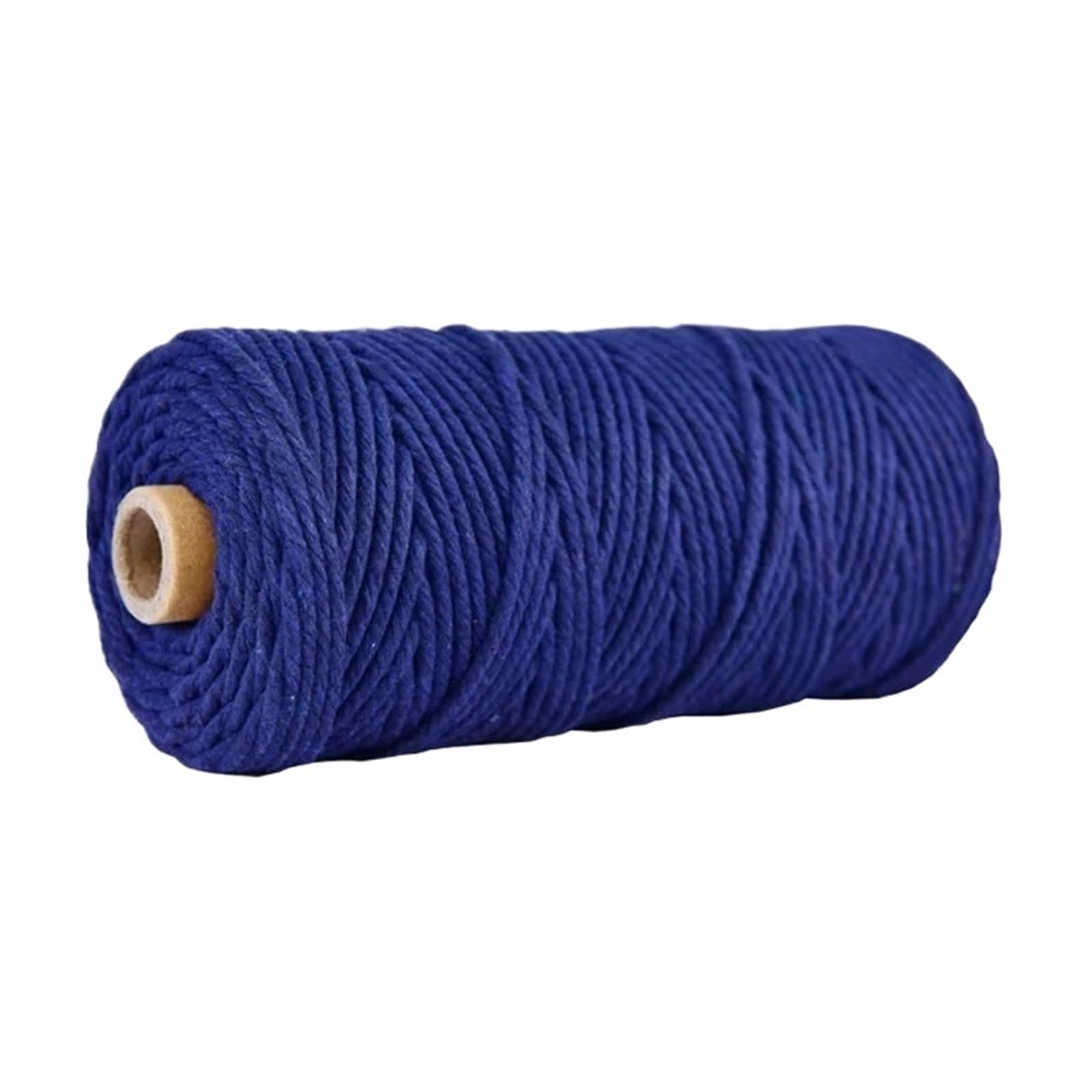 Cotton Macrame Cord 100M/Roll 3.0mm Colored Macrame Cotton Cord Colorful Twine String Rope Craft for Knitting Home Textile(Color26)