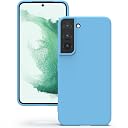 YATWIN Silicone Back Case for Samsung Galaxy S22, Soft-Touch Phone Back Cover for Samsung Galaxy S22 - Sky Blue gallery image