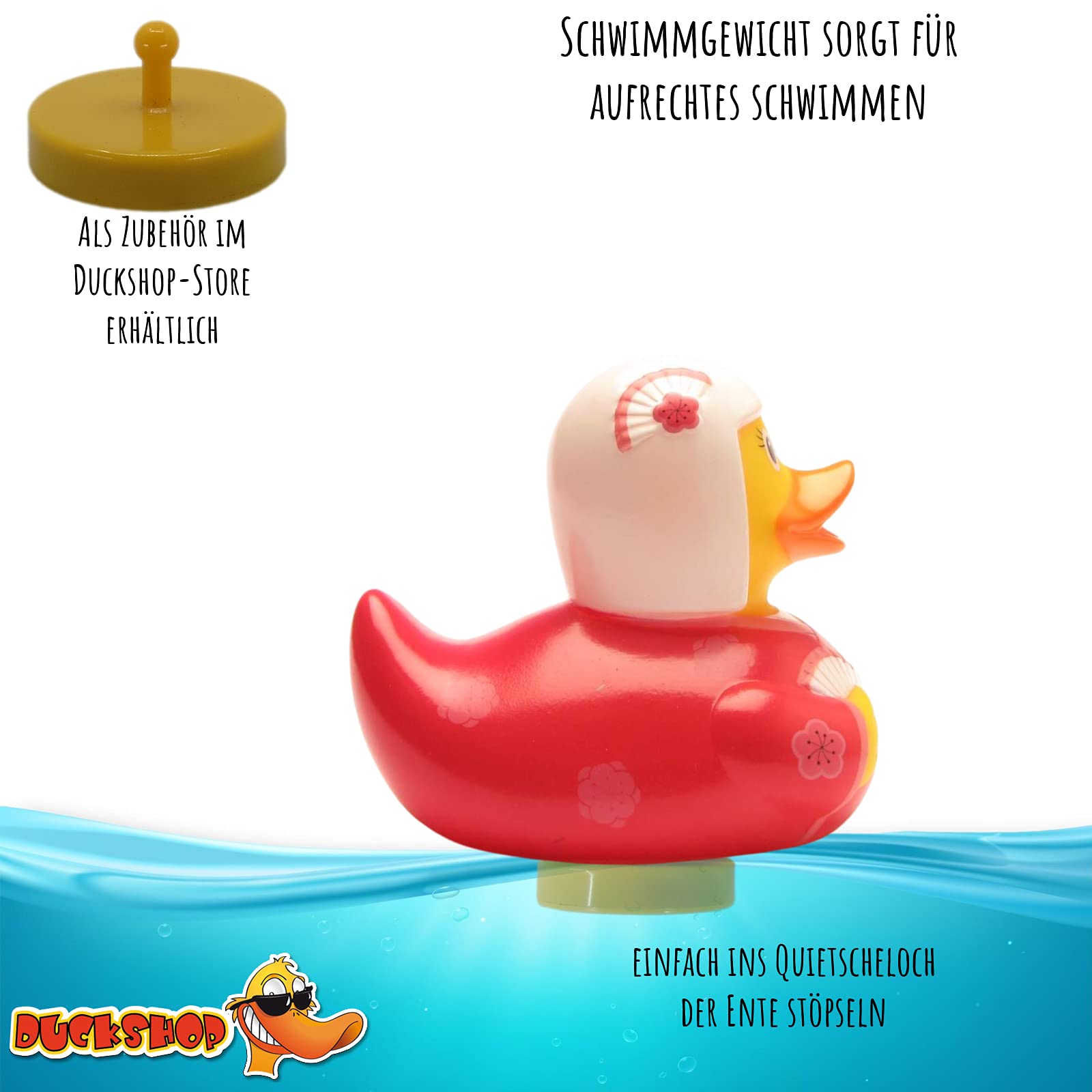 Amazon.co.jp: Japanese Rubber Duck - ゴム製のアヒル … : ファッション