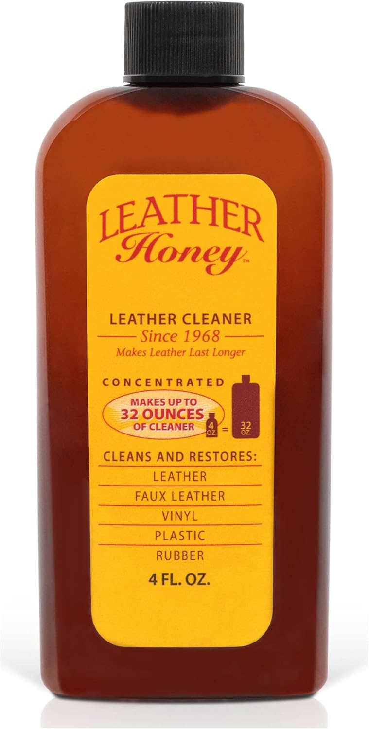 Leather Honey Leather Cleaner The Best Leather Cleaner for Vinyl and Leather Apparel