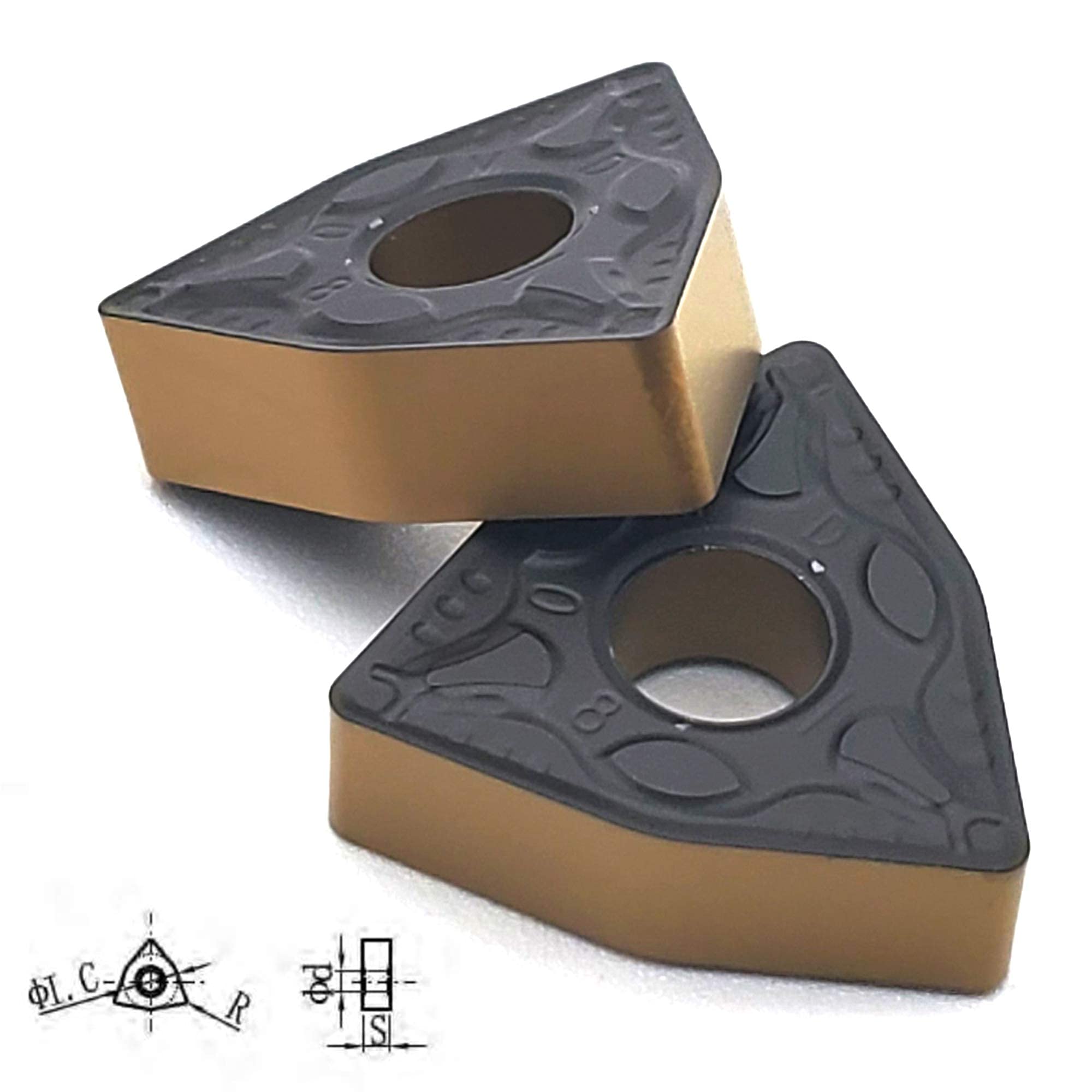 Amazon | FomaSP WNMG432 / WNMG080408-PM スチール回転切削工具用CNC 