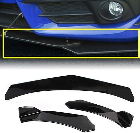 Amazon Beautyladys 車 汎用 フロント バンパーリップ バンパー スポイラー トリム カバー 4段式 ラウンド 外装パーツ アクセサリー 改装用 グロスブラック フロントスポイラー 車 バイク Amazon Beautyladys 車 汎用 フロント バンパーリップ バンパー スポイラー トリム カバー 4段式 ラウンド 外装パーツ アクセサリー 改装用 グロスブラック フロントスポイラー 車 バイク