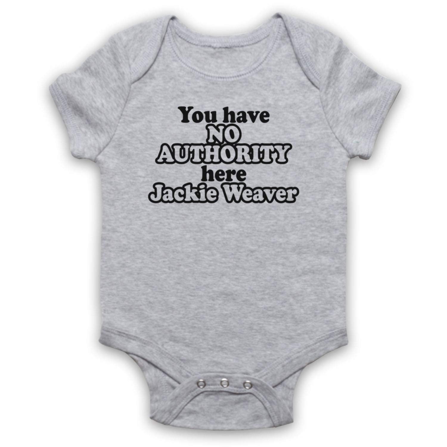 Bébé barboteuse You Have No Authority Here finition premium et coton peigné - 2