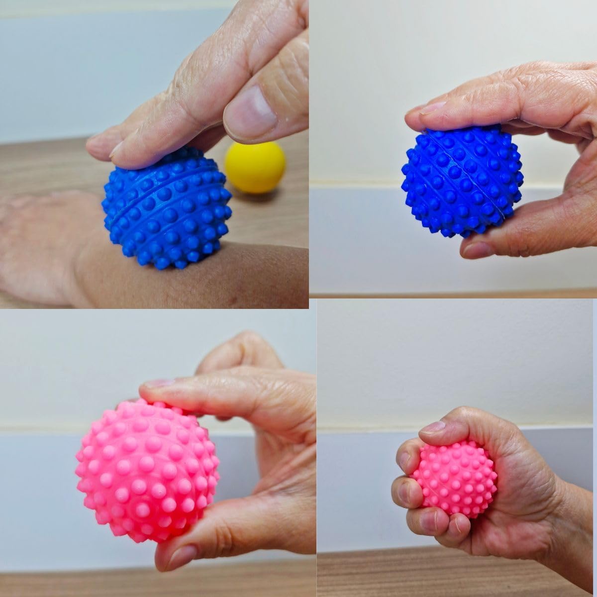 Kit 2 Bolas Para Massagem Bolas Exercitadoras Cravo e Lisa, Esfera Fisioterapica Grip Ball Fisioball, Bolinha Para Fisioterapia Masseadores Para Maos Pés Pernas Corpo-Bola Massageadora Para Dor Muscular-Luiggi Presentes® Kit 2 Bolas Para Massagem Bolas Exercitadoras Cravo e Lisa, Esfera Fisioterapica Grip Ball Fisioball, Bolinha Para Fisioterapia Masseadores Para Maos Pés Pernas Corpo-Bola Massageadora Para Dor Muscular-Luiggi Presentes®