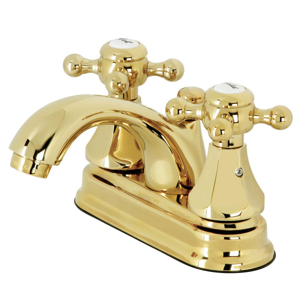 Robinet laiton poli Metropolitan Kingston Brass éclat luxueux pour vasque