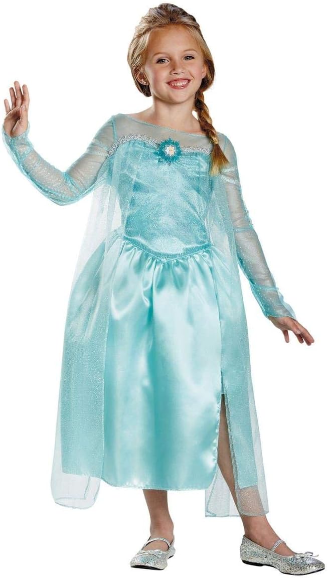 Disguise Frozen Elsa Snow Queen Girl's Costume