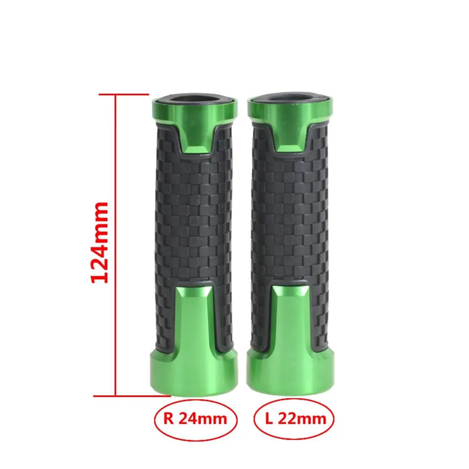 Manopole Manubrio Moto Impugnatura Per SU@&ZUKI GSR400 GSR750 GSR600 2006-2021 Moto Manubrio Grip Ends Plug(04)