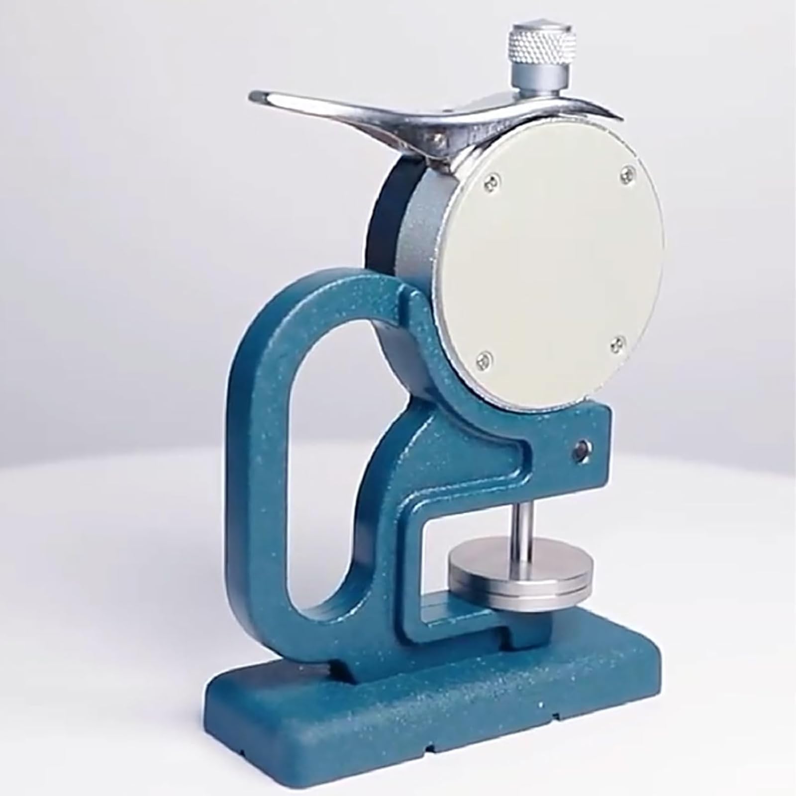 Misuratore di Spessore Digitale per Spugna, Carta e Cartone - Campo di Misura 0-12,7 mm, risoluzione 0,01 mm, Diametro della sonda 30 mm, conversione Pollici/Millimetri