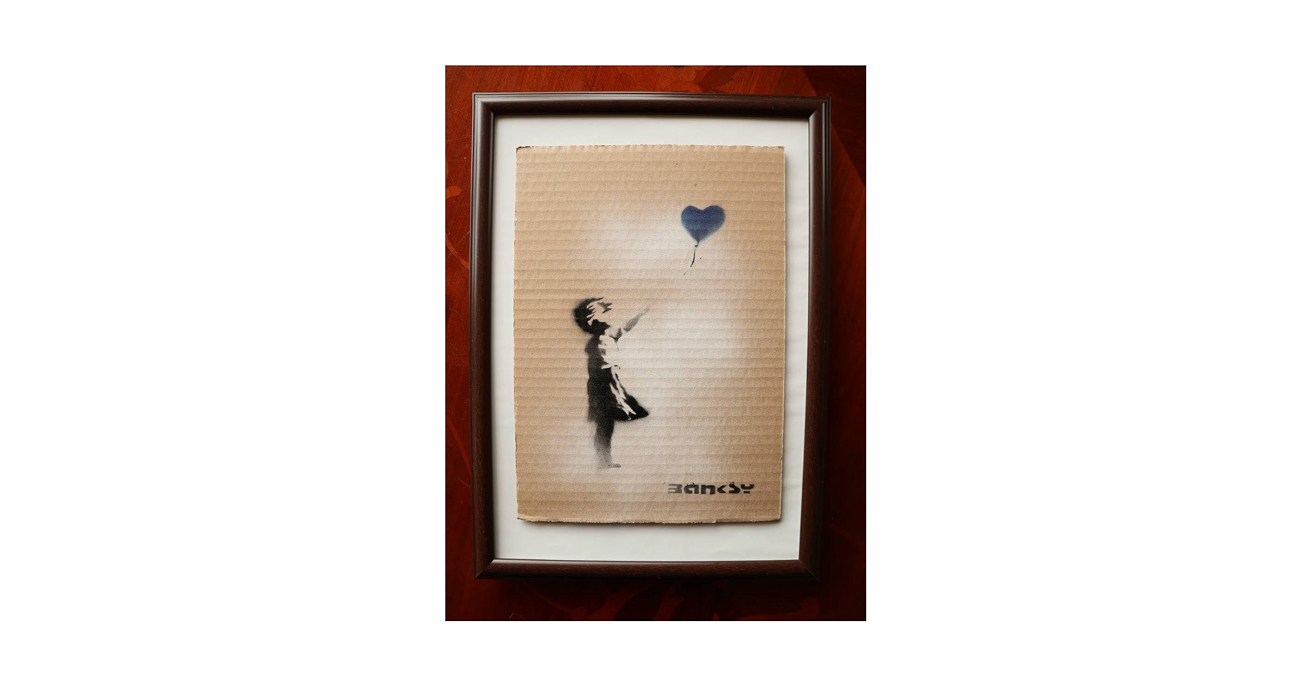 Amazon.co.jp: バンクシー Banksy真作保証サインありシリアル