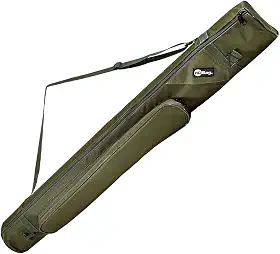 Bolsa Porta Varas Capa de Proteção Pescador com Alça Lateral de Transporte Carregamento Bolso Externo Pesca Esportiva Profissional Tralhas Leve e Fácil