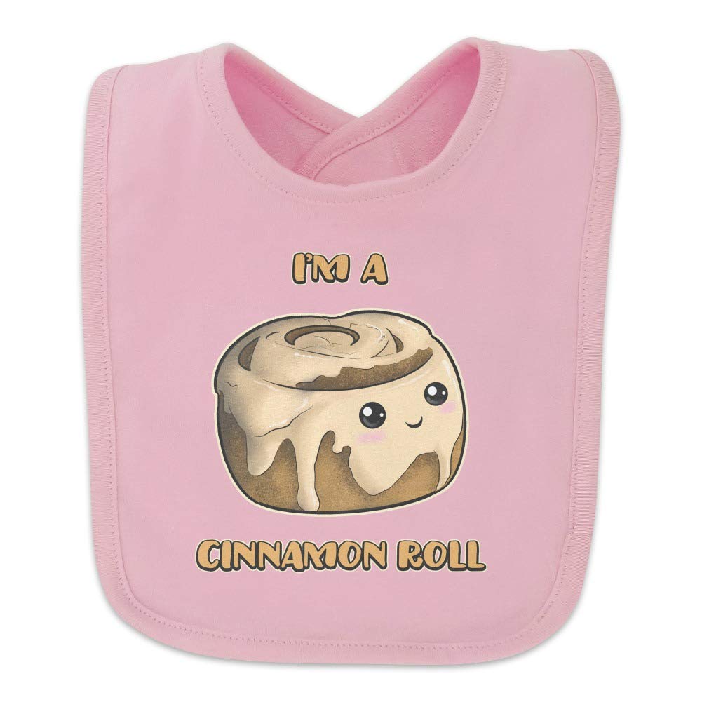 GRAPHICS & MORE I'm A Cinnamon Roll Kawaii Baby Bib