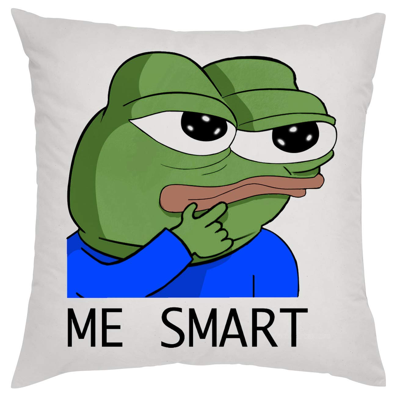 Pepe Frog Smart Thinking Pillow : Amazon.co.uk: Home & Kitchen