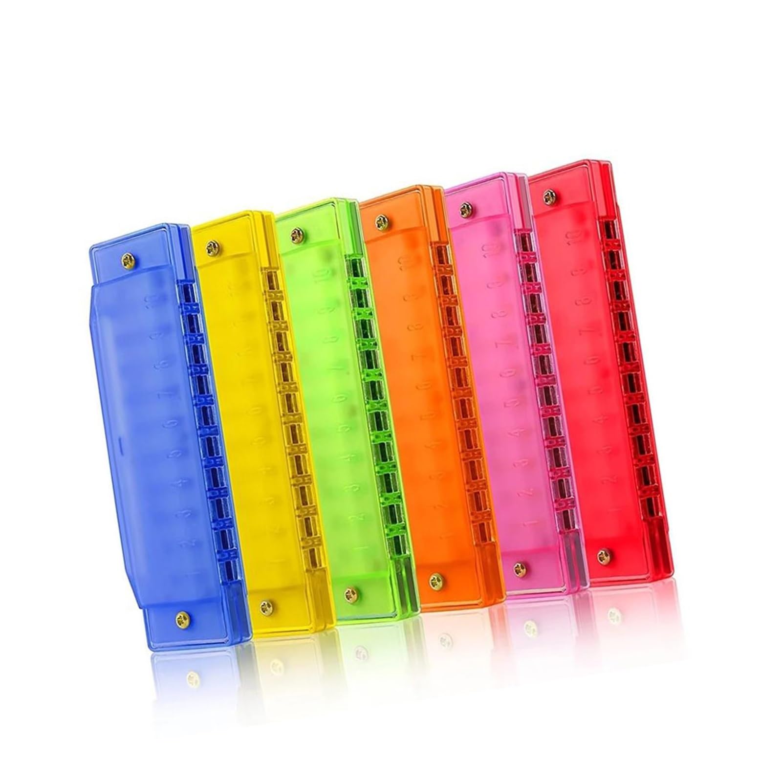 Armonica Armonica Diatonica Traslucida A 10 Fori In Do Con Custodia | Armonica(Pink)
