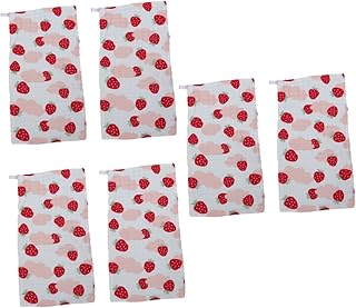 ABOOFAN Toalha De Bebê De Algodão 6 Peças Toalha Para Bebê Toalhas Para Crianças Toalha De Bebê Para Crianças Toalha De Algodão Toalha Pequena Lenço De Avental De Bebê Toalha