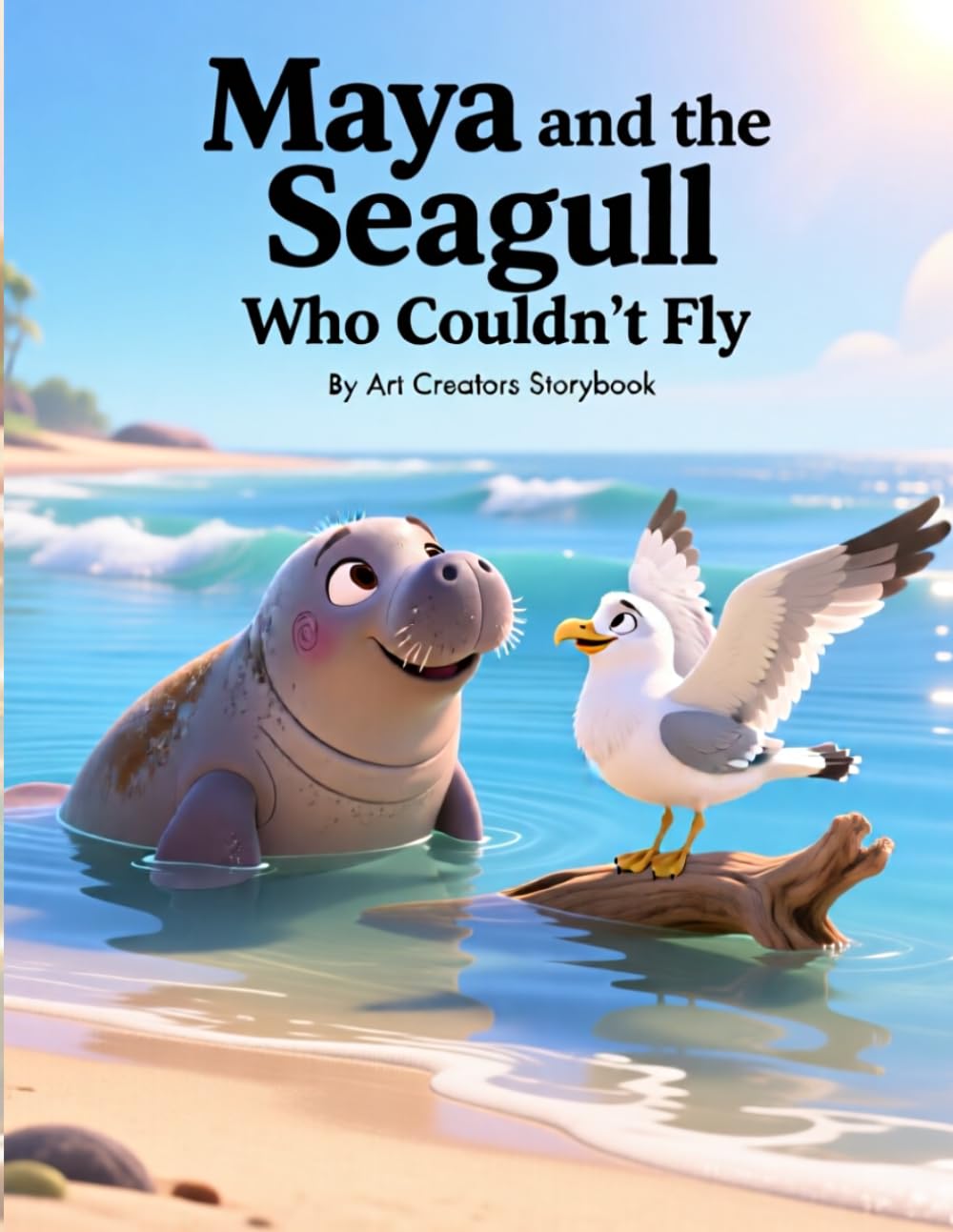 Maya and the Seagull Who Couldn’t Fly: A Heartwarming Underwater Adventure About Encouragement, Kindness, and Social-Emotional Learning for Ages 3–7 ... Compassion Social-Emotional Learning Series)