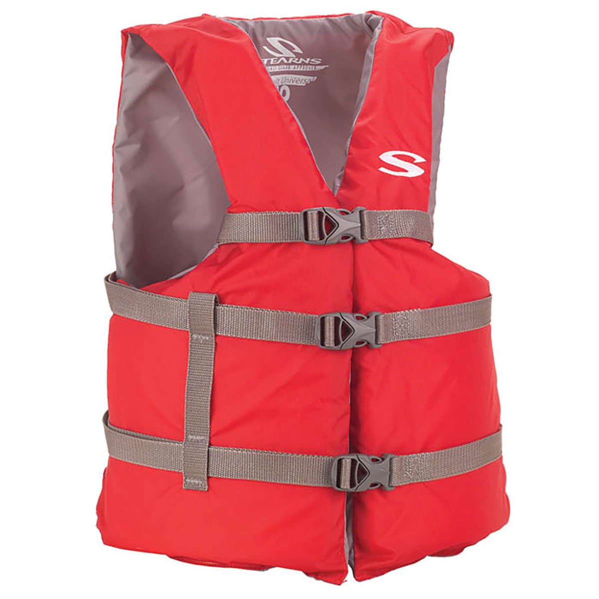Stearns Adult GEN Purpose Vest, Red, Oversized