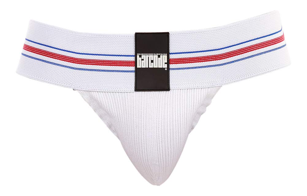 Barcode Berlin - Bielizna męska - Pasek Jockstrap - Boris Jockstrap White - Biały 1x