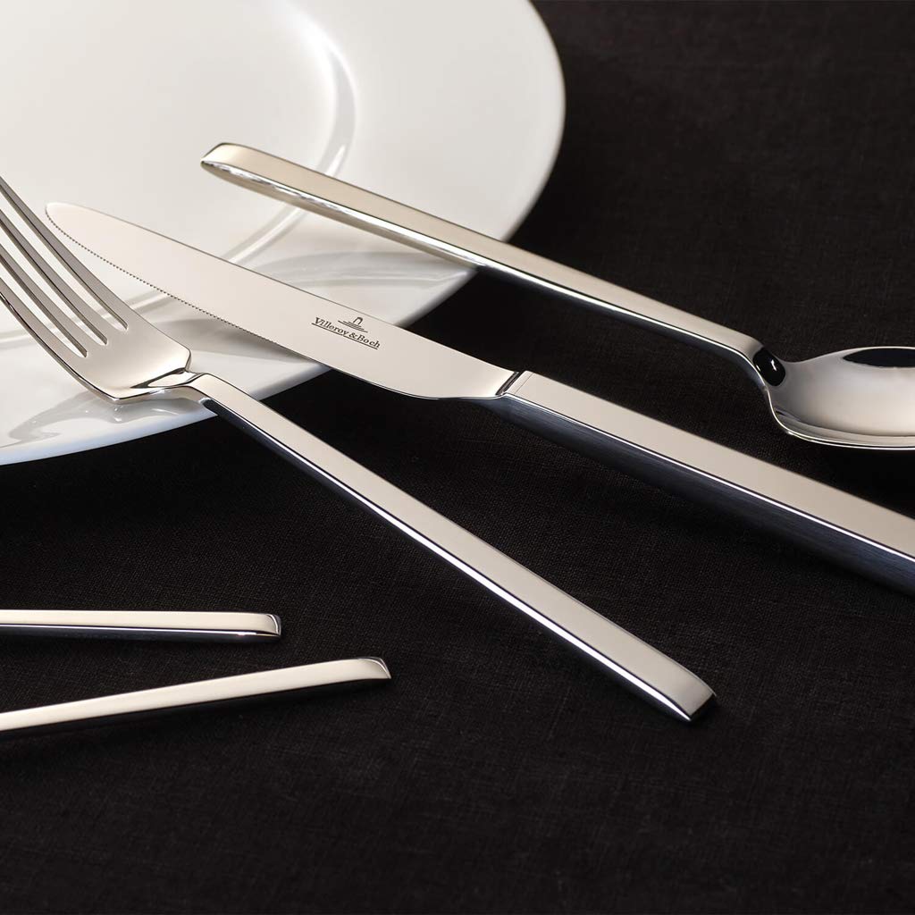 Villeroy & Boch La Classica Couverts pour 6 personnes, 24 pièces, Acier inoxydable