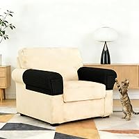 Vista 28 de Fundas para reposabrazos de sofá, fundas para reposabrazos con bolsillo, protector elástico para reposabrazos de sofá, fundas extraíbles