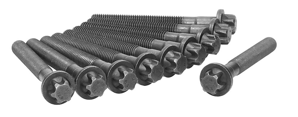Cylinder head bolt set 81028100 AJUSA for MERCEDES-BENZ CHRYSLER