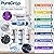 PureDrop RTW5AK-UV Reverse Osmosis Water Filter System with Alkaline Remineralization & UV Filter, 7-Stage RO Water Filter System, Under Sink Water Filtration System Plus Extra 3 Filters, 50 GPD