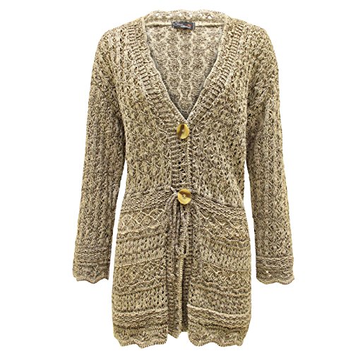 Missmister Cardigan da donna lavorato a maglia