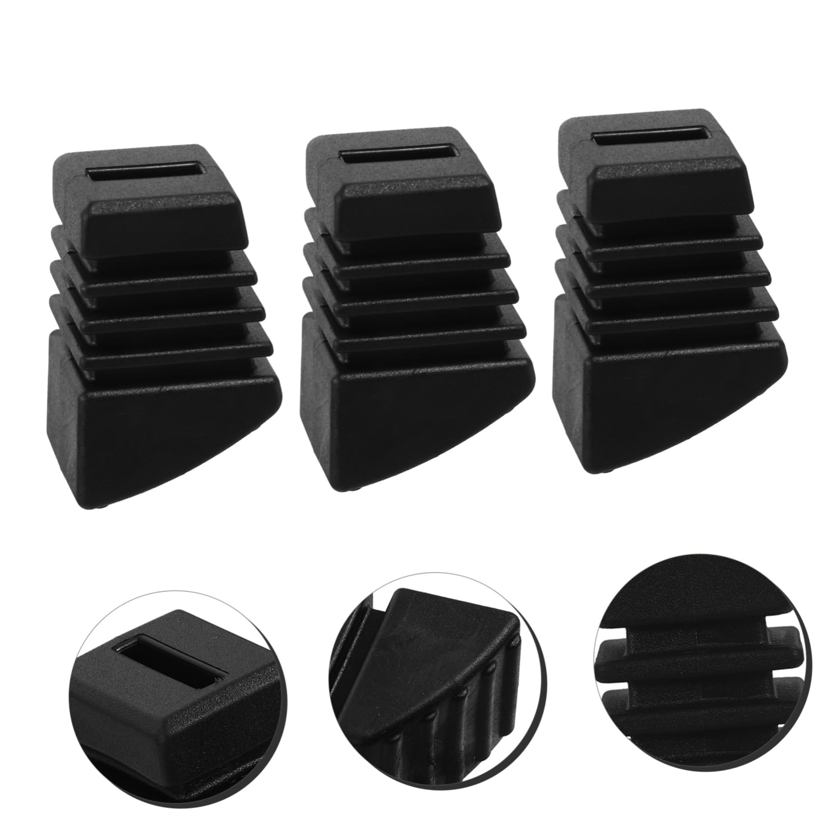 Ifundom 9pezzi Piedini Gomma Per Batteria Protezioni Antiscivolo Per Gambe E Rack Facili Da Installare Resistenti E Durevoli Per Percussioni - Foto 2