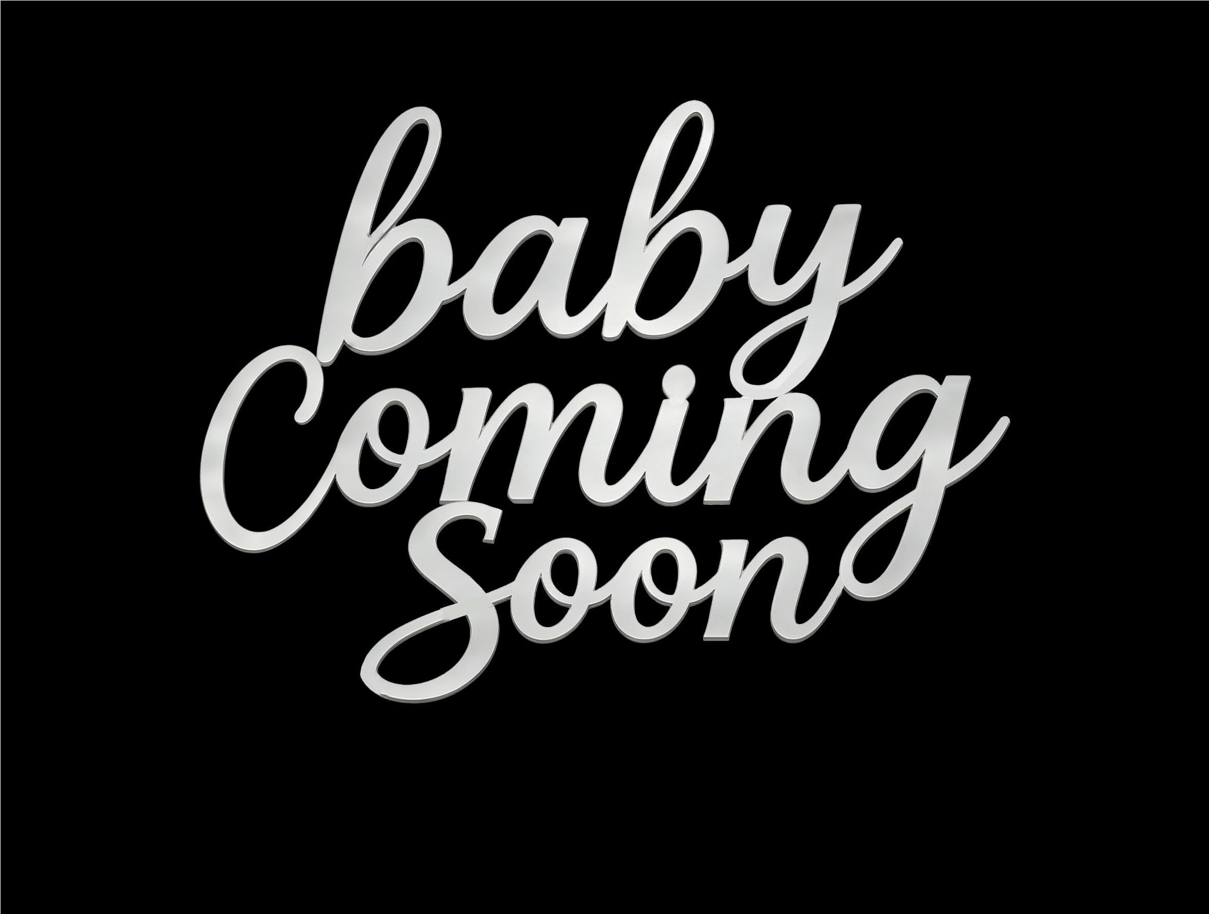HQKJGSYX Baby Coming Soon Sign for Backdrop,Wooden Baby Shower Sign for Backdrop Decoration,Newborn Welcome Party Decor,Pregnant Announcement Gender Reveal Party Backdrop Supplies