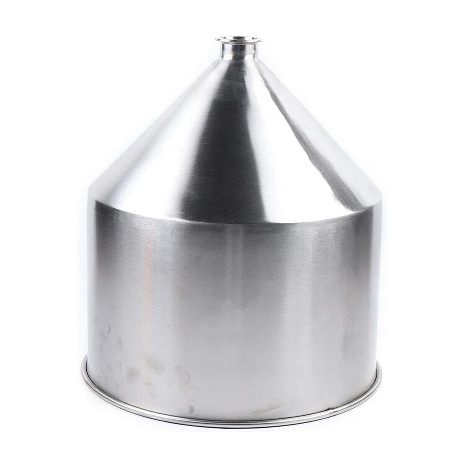Maszyna do napełniania płynem 10-50L, lejek do napełniania ze stali nierdzewnej 304, narzędzie do napełniania lejka do wody, oleju, kremu, srebrny, 64 mm, 50L