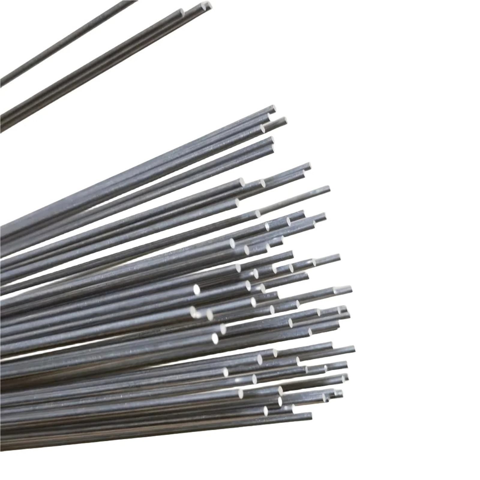 1-50 Stück Aluminium-Rundstangen, Durchmesser Φ 1-40 mm, Länge 300 mm, massiver Durchmesser, gerade Aluminiumstange, klein(4 mm (30 pcs))