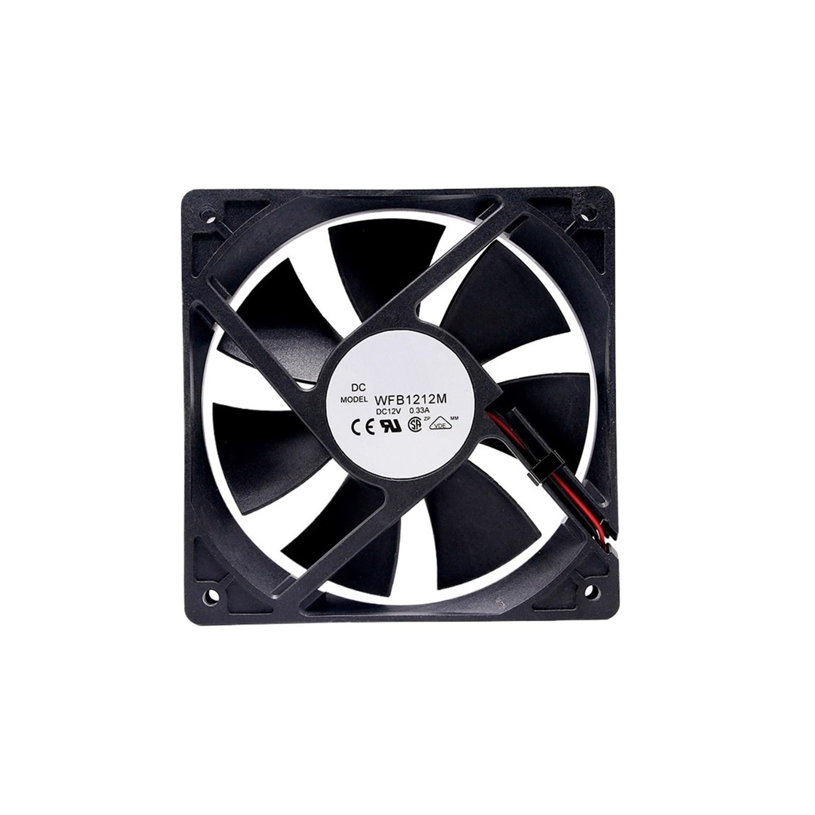 YLPWKMVZ Axial flow Fan 120 * 120 * 25MM WFB1212M 12VDC 0.33A