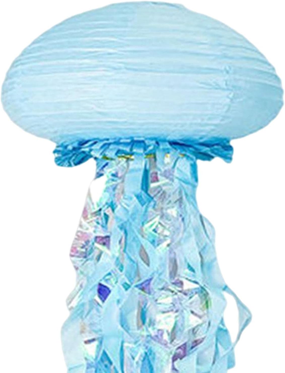 CLUB BOLLYWOOD® Creative Jellyfish Paper Lantern Under The Sea Party for Home Blue|Home & Garden |Home & Garden |Home & Garden |1 Piece Jellyfish Paper Lantern