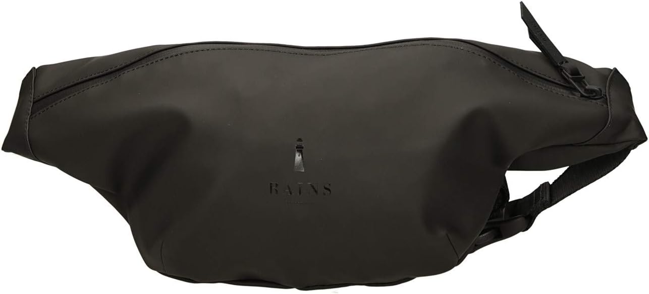 Rains Bum Travel Duffle, 25 cm, 3 liters, Black ()