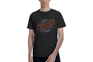 Matchbox Twenty Concert T-shirt in Electric Blue Color - For Music Lovers Seeking Style!