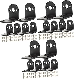 3 Sets Dc Motor Bracket Dc Gear Motor Bracket Motor Fixed Holder 12v Dc Motor Bot Motors Motor Fixed Rack Tinytendo Hide It Gear L-Shaped Fixed Rg353v Iron Engine Base