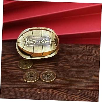 Amazon.co.jp: GRIRIW 占い用 亀の甲羅 亜合製 占い用小道具
