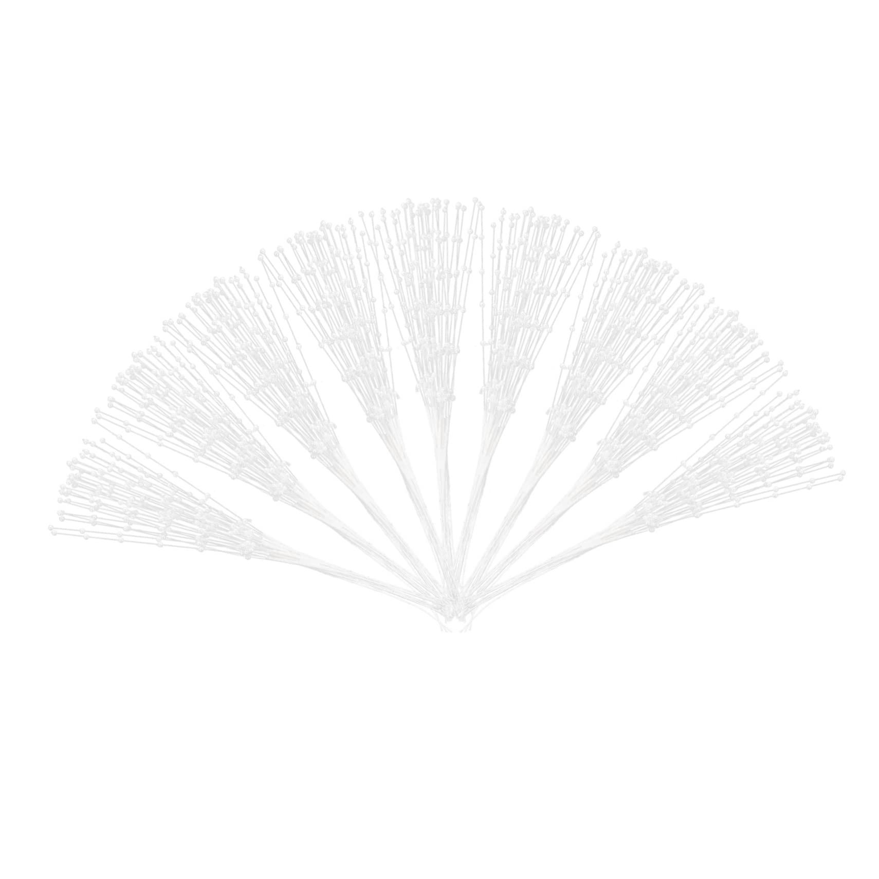 STOBOK 200stücke Perlenstiele Für Hochzeitsbouquets Bastelstiele Für Arrangements Tischdekoration Und Festlichkeiten Elegante Perlen Für Hochzeit Weihnachten Und Mehr