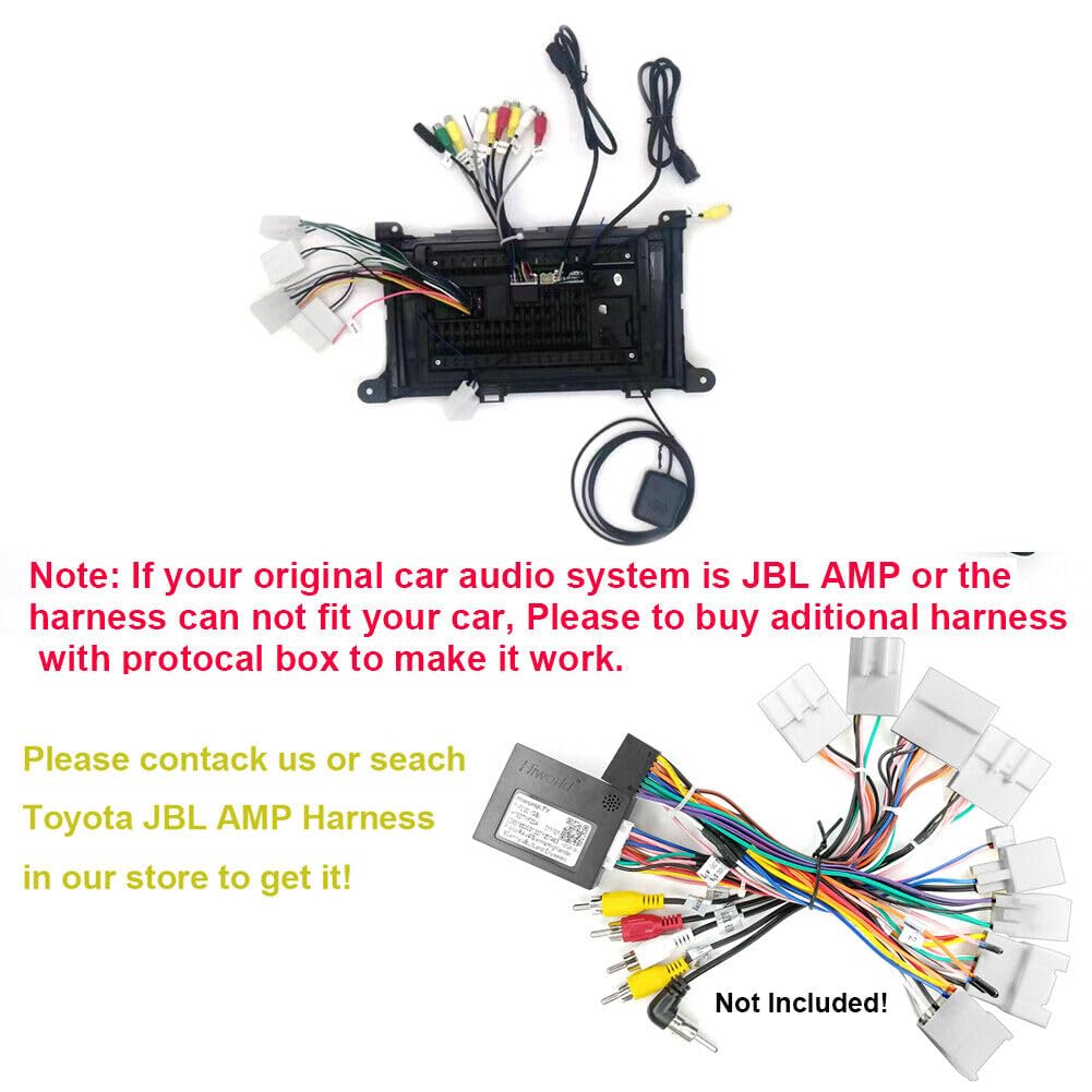 Alikali 9 inch Car Radio Stereo w/2+32G Radio for Toyota for Sienna 2010-2014 Double Din Touchscreen Car Radio Receiver,Built-in WiFi GPS Navigation Bluetooth Backup Camera