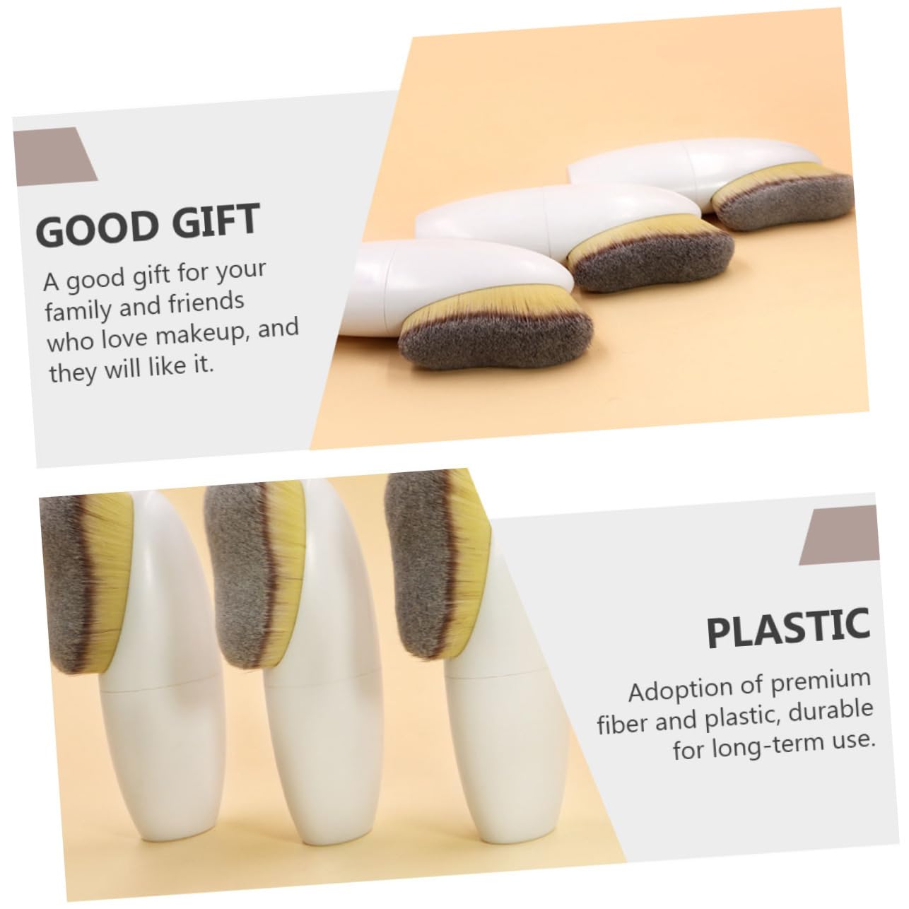 MAGICLULU 6 Pz pennello da trucco scrubber viso per il viso trucco delle donne set spazzole set di pennelli pennello blush strumenti per il trucco del pennello per fard la faccia