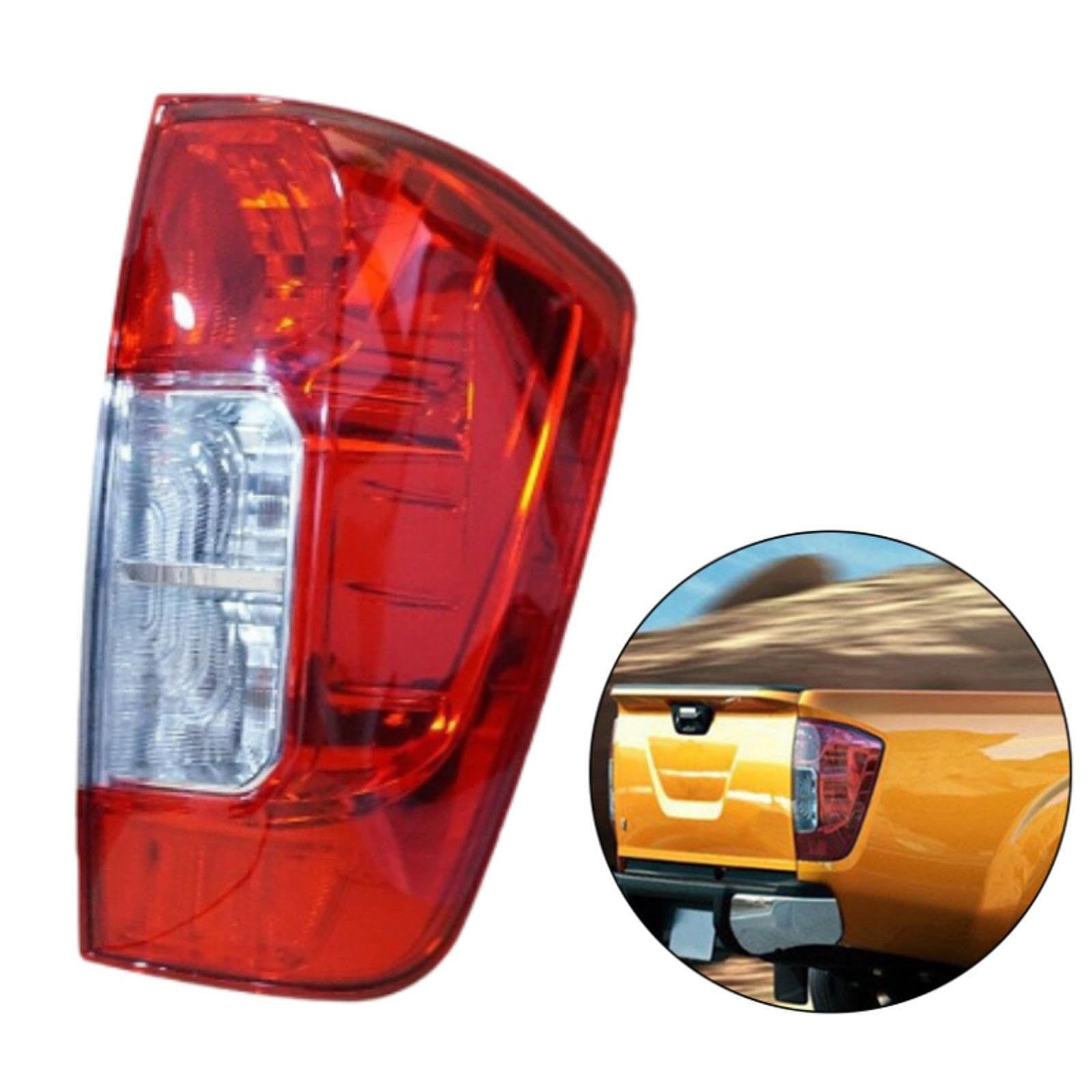 Fanale Posteriore Auto Accessori Fanale Posteriore Lampada Posteriore Parti Robuste Installazione Diretta Materiale PC Adatto per Sostituzione Veicoli, Giusto