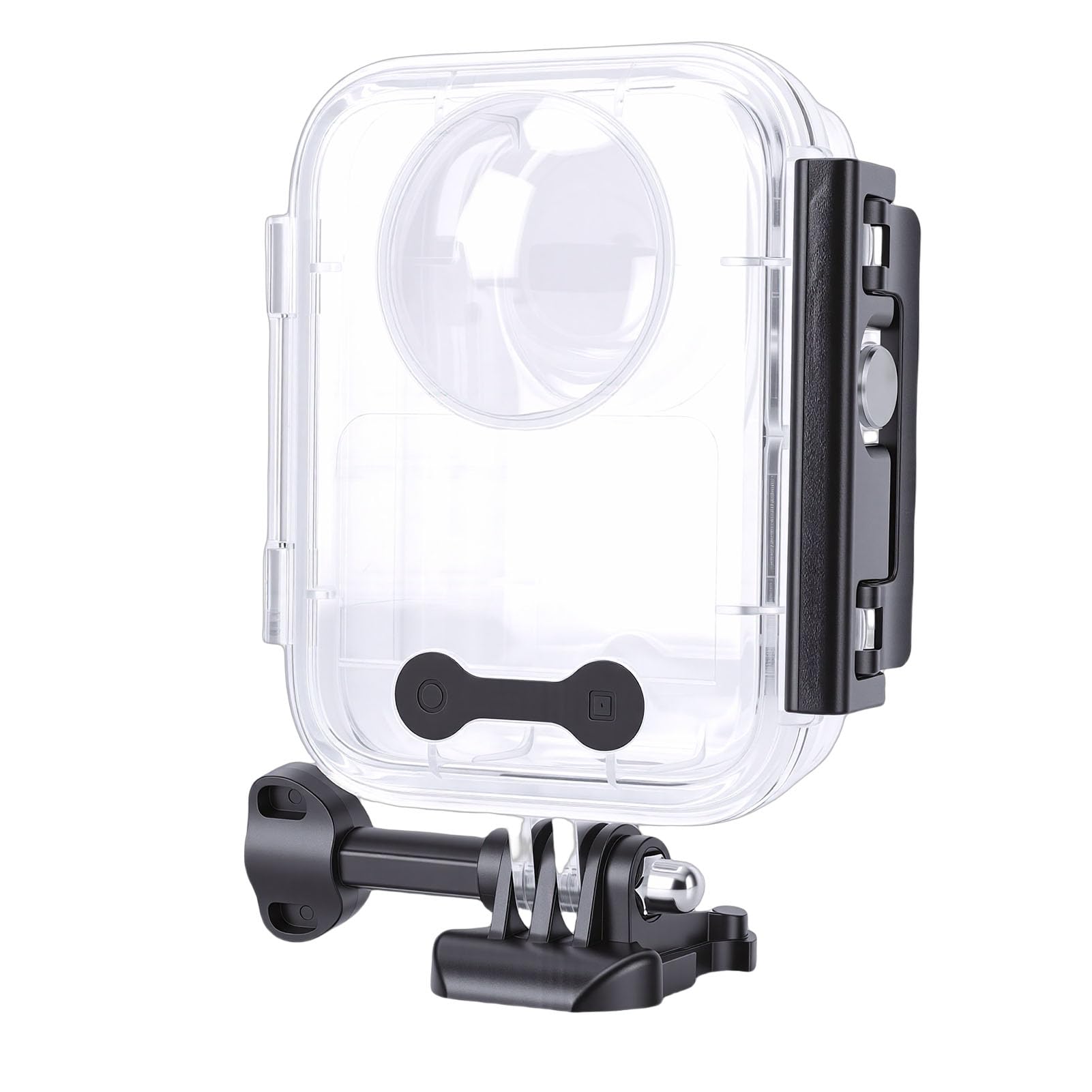 Gedourain Custodia Subacquea per Fotocamera Custodia Impermeabile per 360 45M/147FT Protezione Subacquea per il Surf Snorkeling Sci Materiale Trasparente