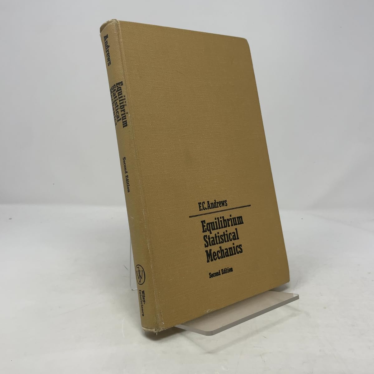 Equilibrium Statistical Mechanics