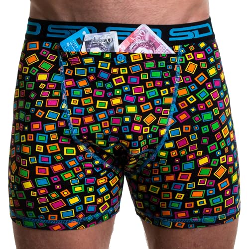 Smuggling Duds Short Boxer Antivol Poche Voyage