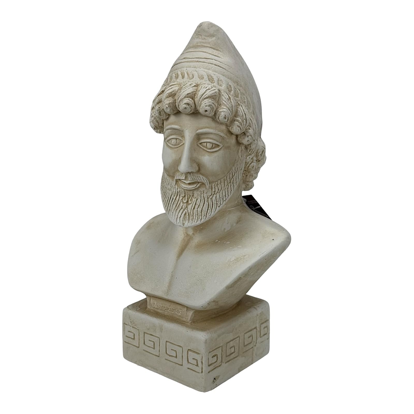 Odysseus Griechischer König von Ithaca Büste Trojan Kriegshelden Steinguss Statue Skulptur