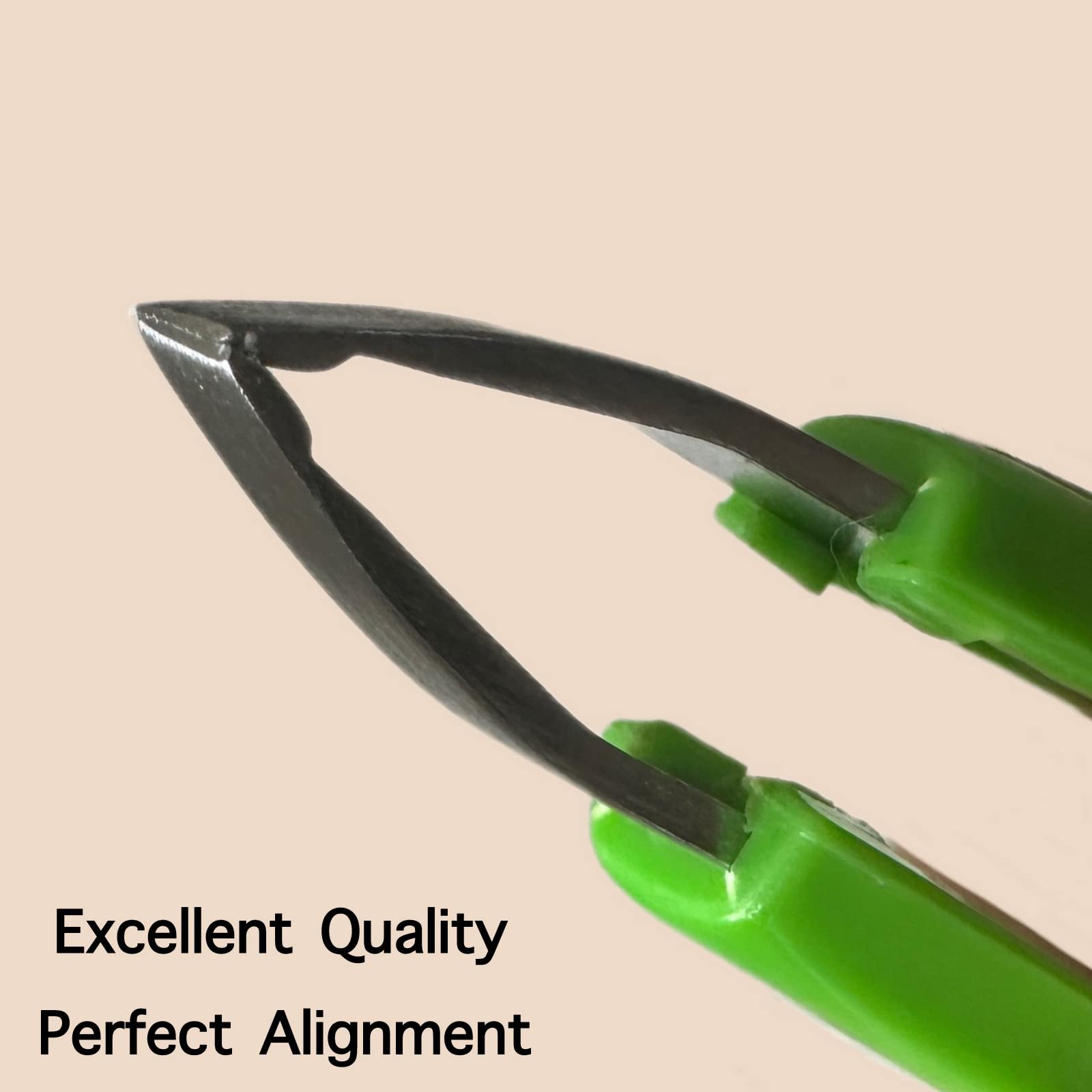 2 pinzette ergonomiche con punta obliqua multiuso in acciaio inox antiscivolo presa sicura pinzette di precisione per uomini donne artrite mani