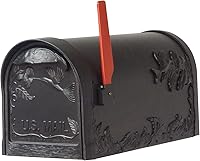 Vista 7 de Special Lite SCB-1005_SPK600-BLK - Buzón de colibrí con poste de aluminio, color negro